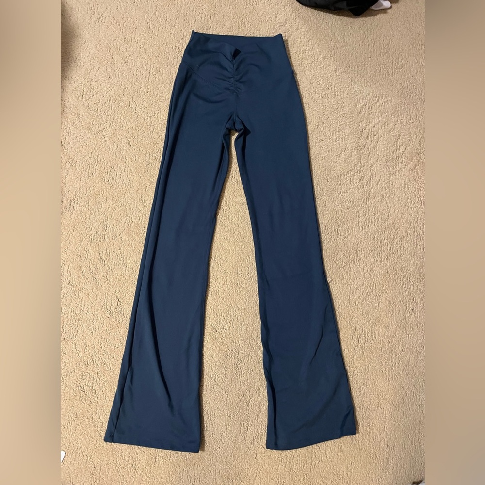 Balance Collection Deep Blue Flared Leggings